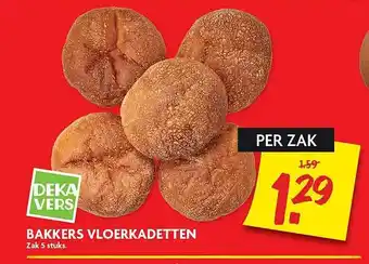 Dekamarkt Bakkers Vloerkadetten aanbieding