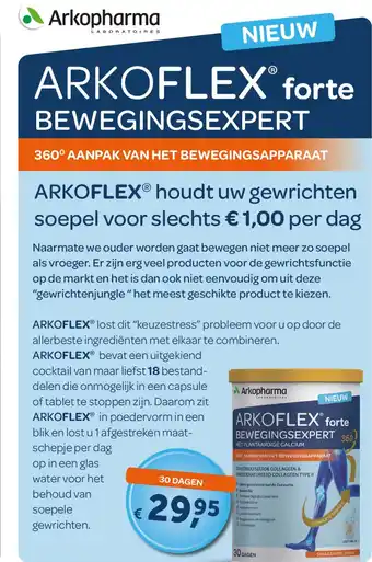 Gezond & Wel Arkoflex Forte aanbieding