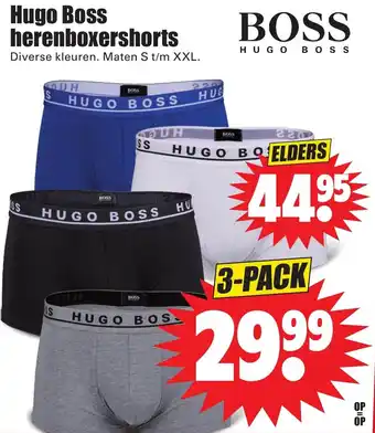 Dirk Hugo Boss herenboxershorts aanbieding