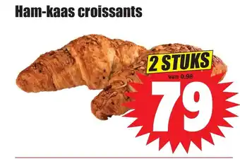 Dirk Ham-kaas croissants aanbieding