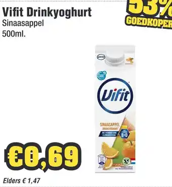 Budget Food Vifit Drinkyoghurt aanbieding