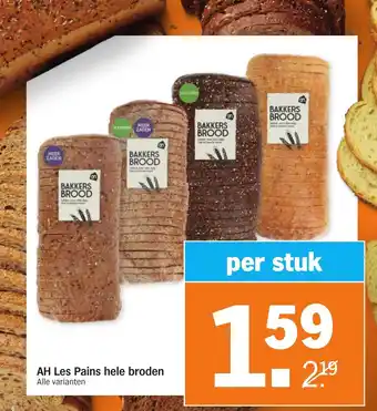 Albert Heijn Les pains hele broden aanbieding