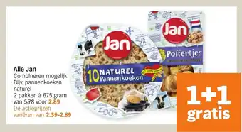 Albert Heijn Alle Jan aanbieding