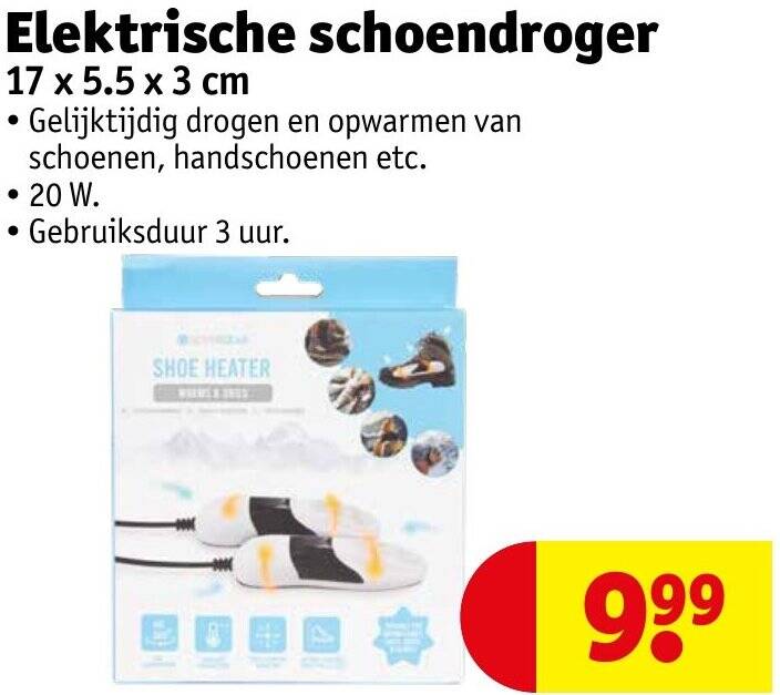 Dr.Prepare Schoendroger | Geurvrij | Retourdeal OP=OP - Airco's