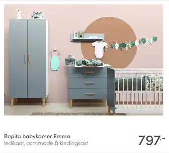 Baby & Tiener Bopita babykamer Emma aanbieding