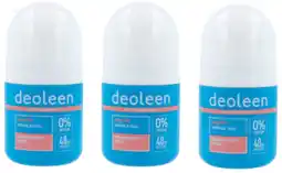 De Online Drogist Deoleen Anti-transpirant Deodorant Roller Regular Multiverpakking aanbieding