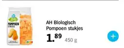 Albert Heijn Biologisch Pompoen stukjes aanbieding