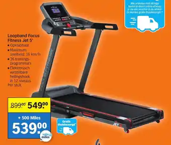 Albert Heijn Loopband Focus Fitness Jet 5 aanbieding