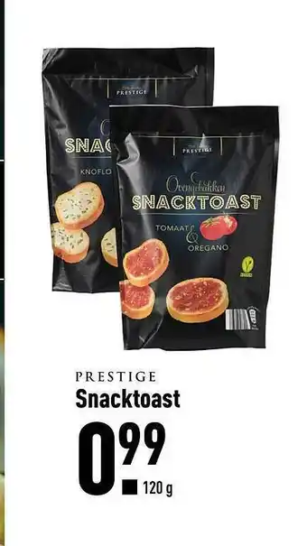 ALDI Prestige Snacktoast 120g aanbieding