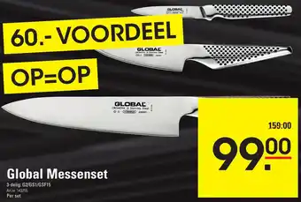 Sligro Global Messenset aanbieding