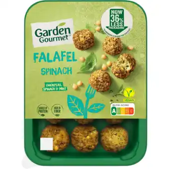 Jumbo Garden Gourmet Falafel Spinach 190g aanbieding