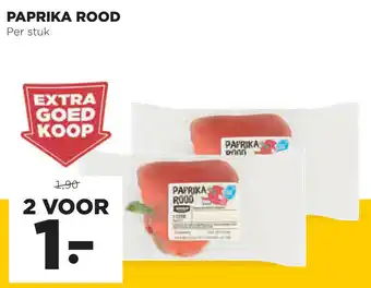 Jumbo Paprika Rood aanbieding