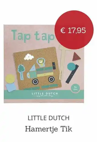 Baby Plus Little Dutch Hamertje Tik aanbieding