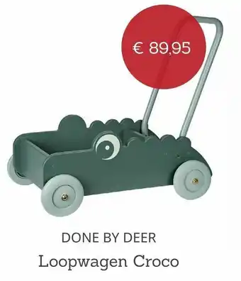 Baby Plus Done by Deer Loopwagen Croco aanbieding