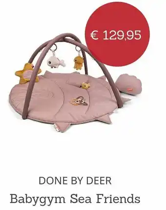 Baby Plus Done by Deer Babygym Sea Friends aanbieding