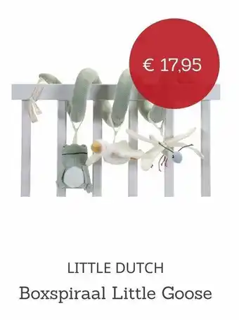 Baby Plus Boxspiraal Little Goose aanbieding