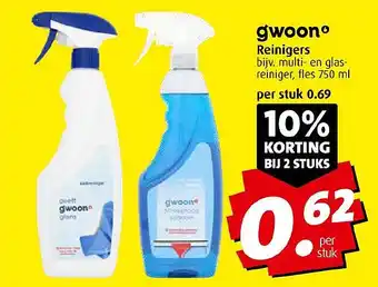 Boni Reinigers aanbieding