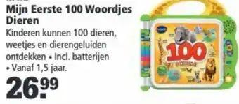 Marskramer Mijn Eerste 100 Woordjes Dieren aanbieding