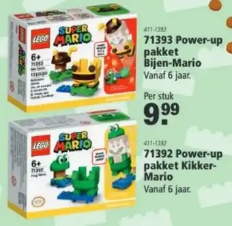 Marskramer 71393 Power-up pakket Bijen-Mario, 71392 Power-up pakket Kikker-Mario aanbieding