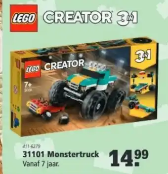 Marskramer 31101 Monstertruck aanbieding