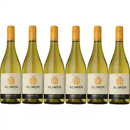 Albert Heijn Aliwen Chardonnay reserva 6-pack aanbieding