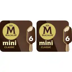 Albert Heijn Magnum Mini Classic 2-pack aanbieding