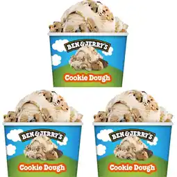 Albert Heijn Ben & Jerry's Cookie Dough Mini 3-pack aanbieding