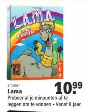 Marskramer Lama aanbieding