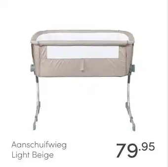 Baby & Tiener Aanschuifwieg Light Beige aanbieding