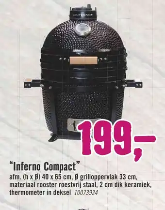 Hornbach "Inferno Compact" aanbieding