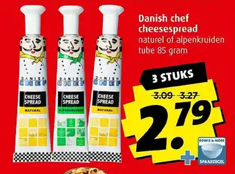 Boni Danish chef cheesespread aanbieding