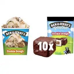 Albert Heijn Ben & Jerry's Cookie Dough & Peaces aanbieding