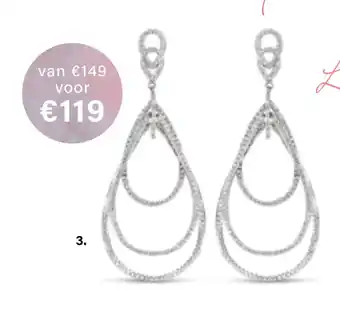 Siebel Juweliers Narumi oorhangers aanbieding