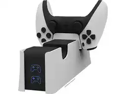 MediaMarkt Qware PS5 Oplaadstation Voor 2 Controllers aanbieding