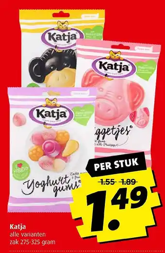 Boni Katja 275-325 gram aanbieding