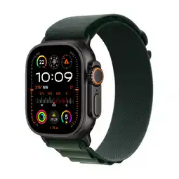 MediaMarkt Apple Watch Ultra 2 GPs + Cellular 49mm Dark Green Alpine Loop Medium Smartwatch aanbieding