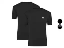 Lidl Reebok 2 heren sportshirts aanbieding