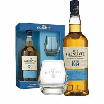 Dirck 3 The Glenlivet Founders Reserve + 2 gratis glazen 70 cl aanbieding