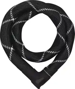 ANWB Abus Iven Chain 8210 Kettingslot 110 cm Zwart aanbieding