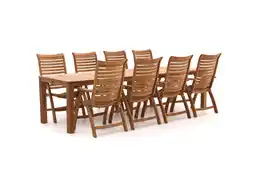 Kees Smit Sunyard Corby/Oxford 300cm dining tuinset 9-delig verstelbaar aanbieding