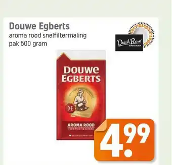 Lekker Makkelijk Douwe egberts aroma rood snelfiltermaling 500 gram aanbieding