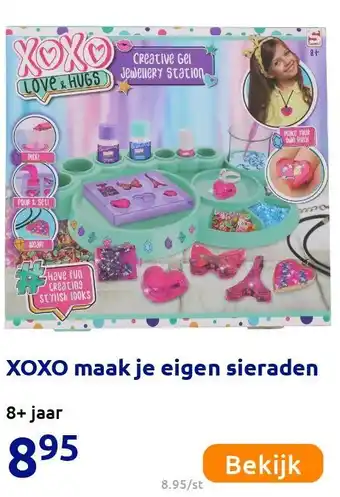 Action XOXO maak je eigen sieraden aanbieding