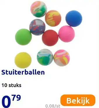 Action Stuiterballen aanbieding