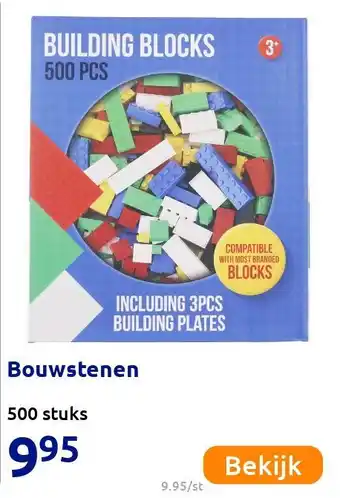 Action Bouwstenen aanbieding