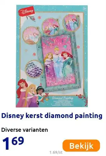 Action Disney kerst diamond painting aanbieding