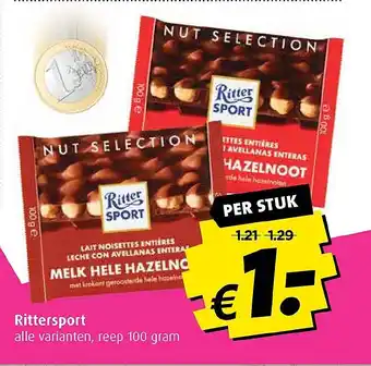 Boni Rittersport aanbieding