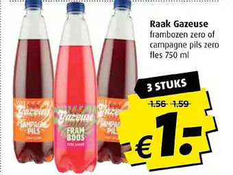 Boni Raak Gazeuse aanbieding