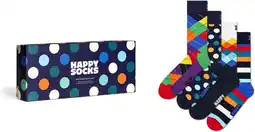 Amazon Happy Socks Kleurrijke en Leuke Sokken 4-Pack Multi-color Socks Gift Set Maat 41-46 aanbieding