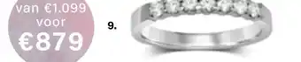 Siebel Juweliers Memoire ring 0,23 ct aanbieding