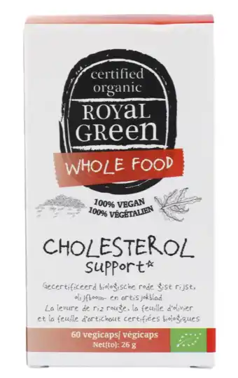 De Online Drogist Royal Green Cholesterol Support Vegicaps aanbieding